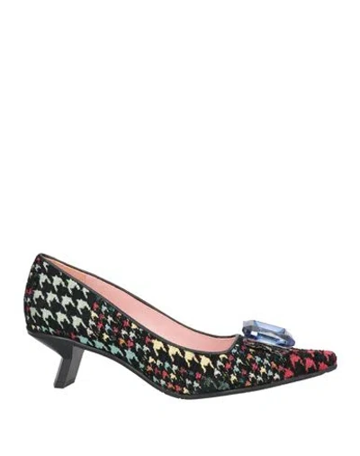 Ras Woman Pumps Black Size 8 Textile Fibers