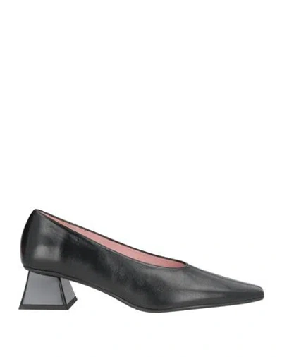 Ras Woman Pumps Black Size 9 Leather