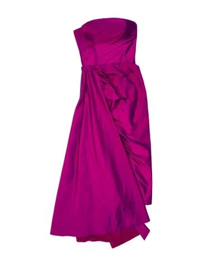 Pre-owned Rasario Silk Knee-length Dress W/ Tags In Pink