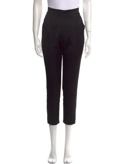 Pre-owned Rasario Straight Leg Pants In Black