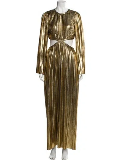 Pre-owned Rasario Striped Long Dress In Multi