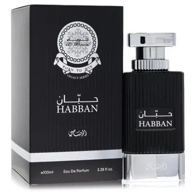Rasasi 2pcs Combo Gift Set  Al Wisam Habban By  Eau De Parfum Spray 3.38 oz For Men In Multi