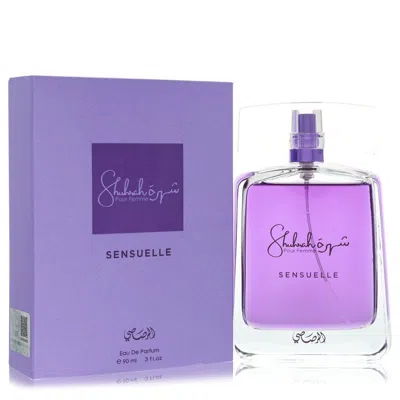 Rasasi 2pcs Combo Gift Set  Shuhrah Sensuelle By  Eau De Parfum Spray 3.0 oz For Women In Purple