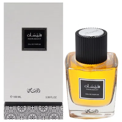 Rasasi 3.38 oz Hamasaat Edp Spray For Unisex In Multi