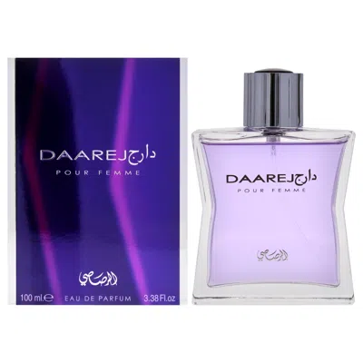 Rasasi Daarej By  For Women - 3.38 oz Edp Spray In White