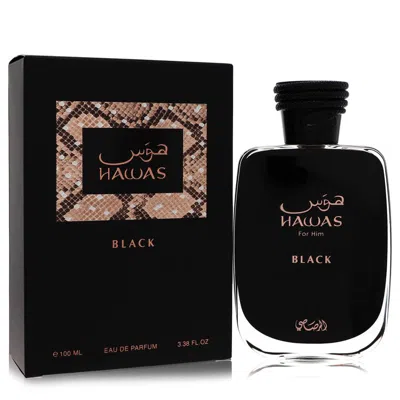 Rasasi Hawas Black By  Eau De Parfum Spray 3.3 oz For Men In Multi