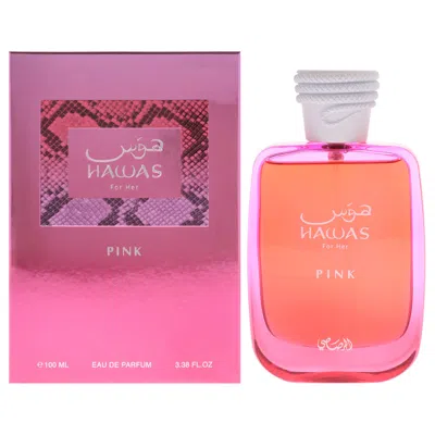 Rasasi Hawas Collection - Hawas Pink By  For Women - 3.38 oz Edp Spray