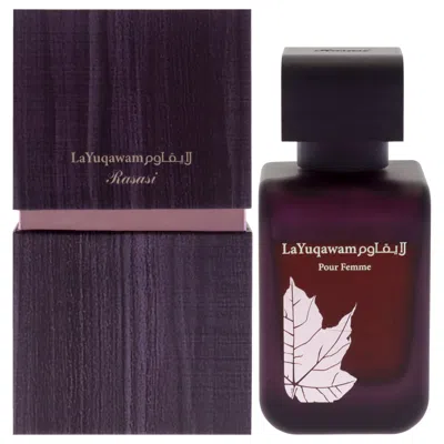 Rasasi La Yuqawam By  For Women - 2.53 oz Edp Spray In White