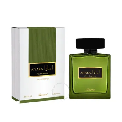 Rasasi Ladies Aiyara Edp 3.38 oz Fragrances 614514261040 In Green