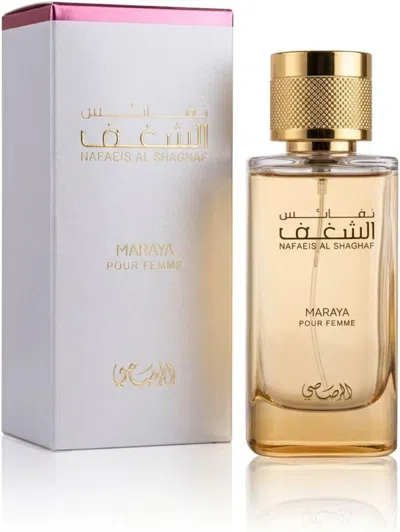 Rasasi Ladies Maraya Edp Spray 3.4 oz Fragrances 614514555248 In Transparent