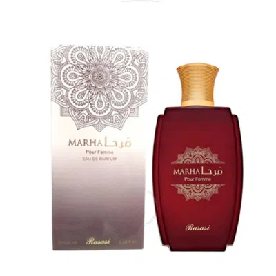 Rasasi Ladies Marha Edp 3.4 oz Fragrances 0614514261064 In White