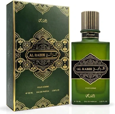 Rasasi Men's Al Rahib Edp Spray 3.4 oz Fragrances 614514555088 In Transparent