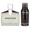 Rasasi Men's Ambition Gift Set Fragrances 614514640029