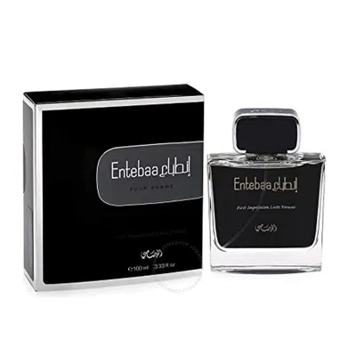 Rasasi Men's Entebaa Edp Spray 3.4 oz Fragrances 614514228029 In Black