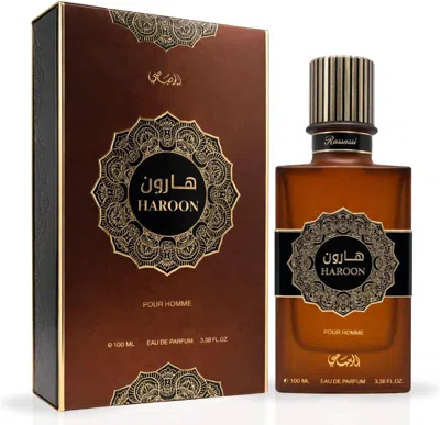 Rasasi Men's Haroon Edp Spray 3.4 oz Fragrances 614514555118 In Transparent