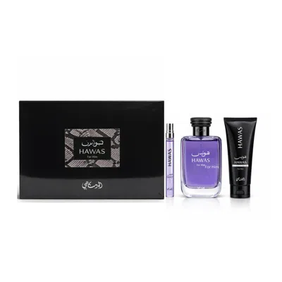 Rasasi Men's Hawas Gift Set Fragrances 614514333297