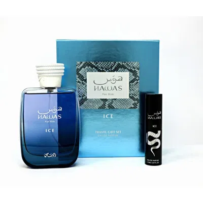 Rasasi Men's Hawas Ice Gift Set Fragrances 614514555354