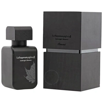 Rasasi Men's La Yuqawam Ambergris Showers Cologne Edp Spray 2.5 oz Fragrances 614514204108 In Amber / Violet