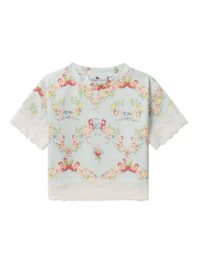 Raspberry Plum Kids' Liza T-shirt In Green