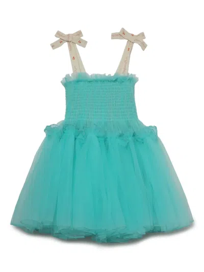 Raspberry Plum Kids' Tulle Dress In Green