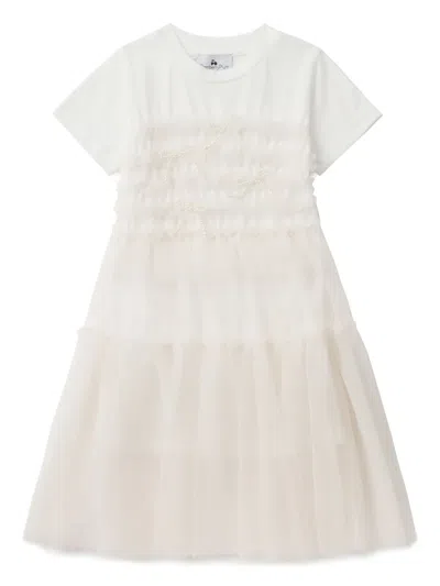 Raspberry Plum Kids' Tulle Dress In Neutrals