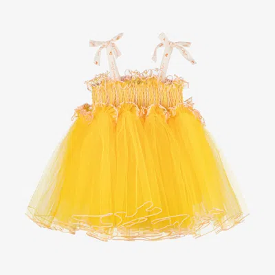 Raspberryplum Kids'  Girls Yellow Tulle Dress