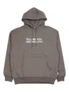 Rassvet Bear-print Hooded Sweatshirt In Gray