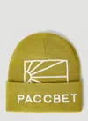 Rassvet Big Logo Beanie Hat In Green