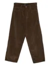 Rassvet Corduroy Trousers In Brown