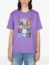 Rassvet Crew-neck Printed T-shirt In Purple