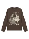 Rassvet Graphic-print Sweatshirt In Brown