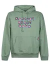 Rassvet Green Cotton Sweatshirt With Print In Green