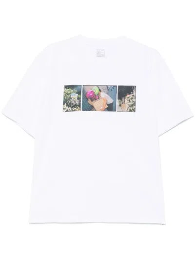 Rassvet La Melancolia Smile Now T-shirt In White
