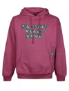 Rassvet Light Pink Cotton Sweatshirt With Print In Light Pink