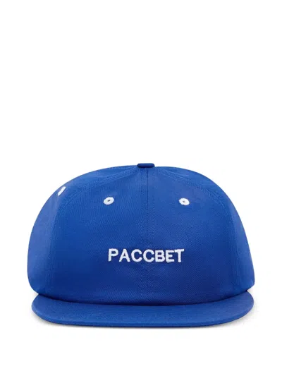 Rassvet Logo-embroidered Baseball Cap In Blue