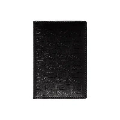 Rassvet Logo Passport Holder In Black
