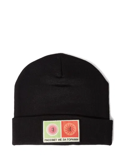 RASSVET LOGO-PATCH BEANIE