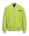 Rassvet Man Jacket Acid Green Size Xl Polyester In Green