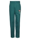 Rassvet Man Pants Deep Teal Size L Cotton, Polyester In Green