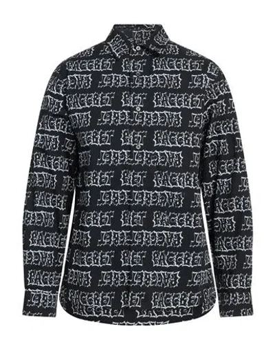 Rassvet Man Shirt Black Size M Cotton