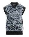 Rassvet Man Sweater Black Size L Wool, Acrylic