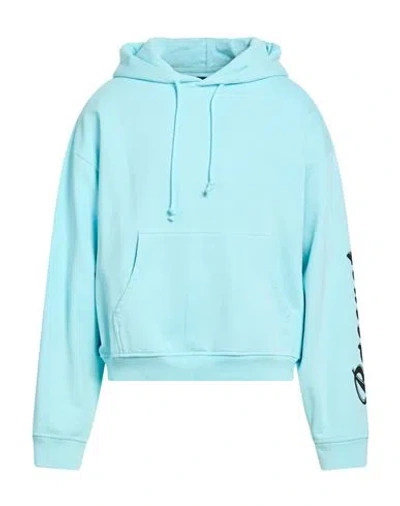Rassvet Man Sweatshirt Sky Blue Size L Cotton