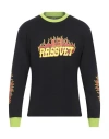 Rassvet Man T-shirt Black Size Xl Cotton In Black