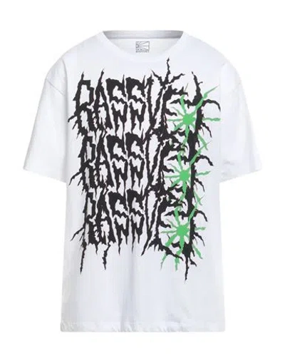 Rassvet Man T-shirt White Size Xl Cotton