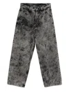 Rassvet Stonewashed Jeans In Black