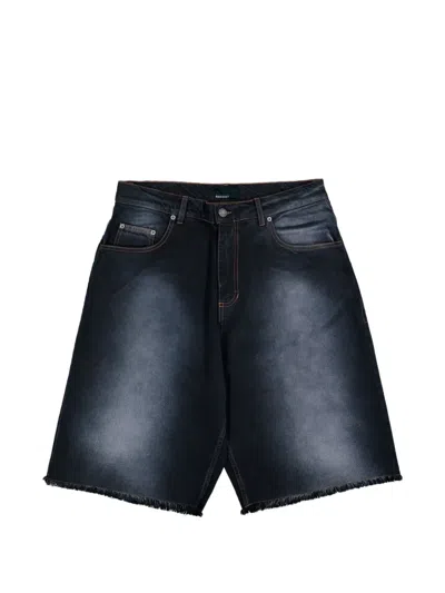 Rassvet Sun-dyed Baggy Shorts In Blue