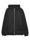 Rassvet Zip-front Graphic-print Hoodie In Black