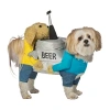 Rasta Imposta Beer Keg Dog Costume In Blue