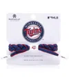 Rastaclat Men's Minnesota Twins Signature Infield Bracelet In Navy