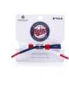 Rastaclat Men's  Minnesota Twins Signature Outfield Bracelet In Blue,white